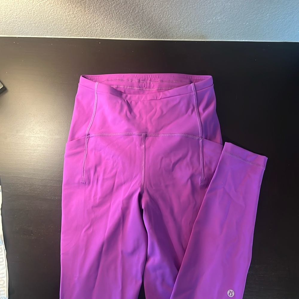 Brand new lululemon size 4 women purple yoga pants